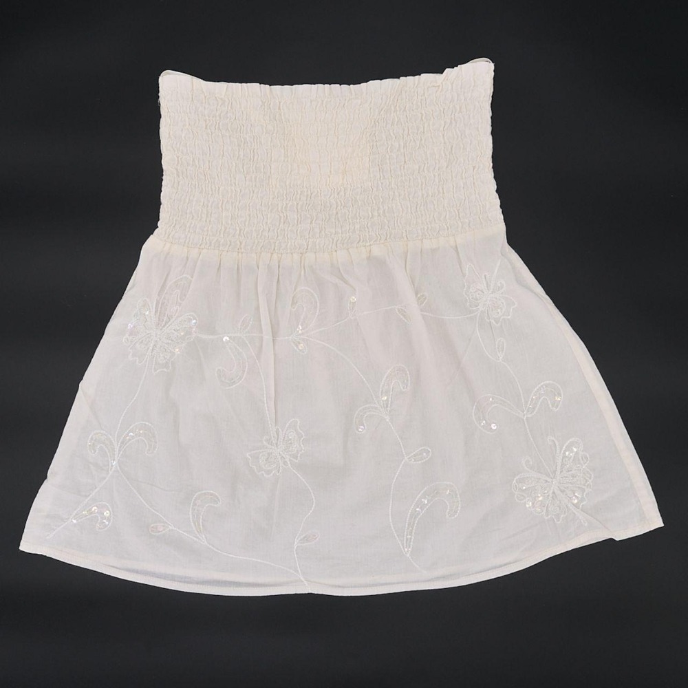 Vintage Wet Seal strapless babydoll top
